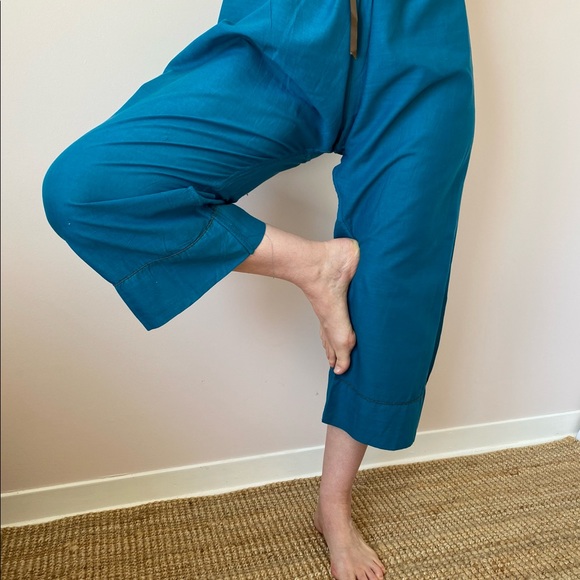Yoga/ meditation ankle pants cotton - Picture 3 of 9
